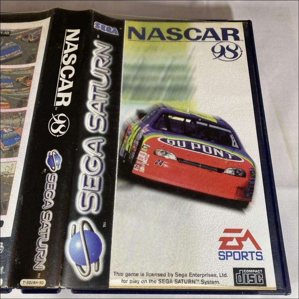 Buy NASCAR 98 Sega saturn game complete -@ 8BitBeyond Buy NASCAR 98 Sega saturn game complete -@ 8BitBeyond